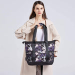 OMYSTYLE  Women's 2Floral Tote Travel Yoga Hiking Picnic Bag